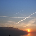 Coucher soleil Montreux - 003